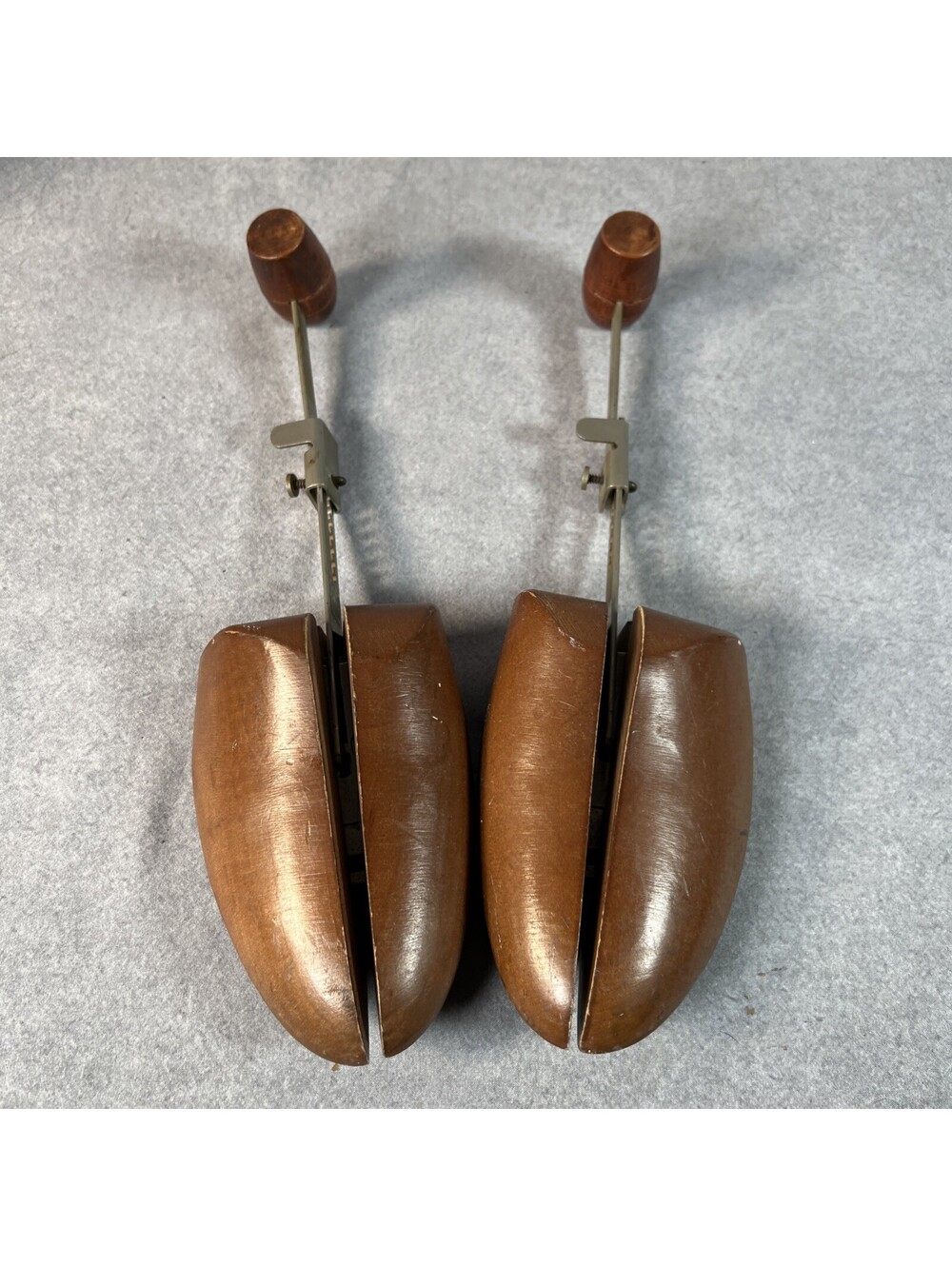 Vintage Mens florsheim Wooden Shoe Tree Stretcher Adjustable -1004-1L
